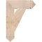 Ekena Millwork Traditional Arts & Crafts Smooth Bracket, Douglas Fir, 5 1/2"W x 20"D x 28"H BKT06X20X28TRA03SDF - alternate 4